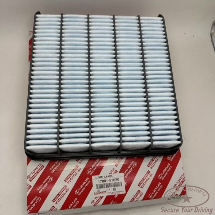 17801-51020 ELEMENT SUB-ASSY, AIR CLEANER FILTER