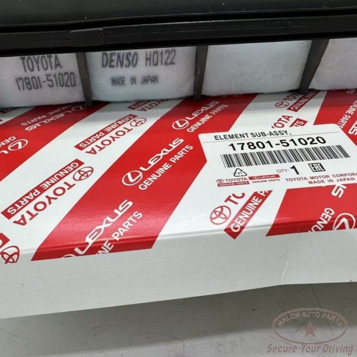 17801-51020 ELEMENT SUB-ASSY, AIR CLEANER FILTER